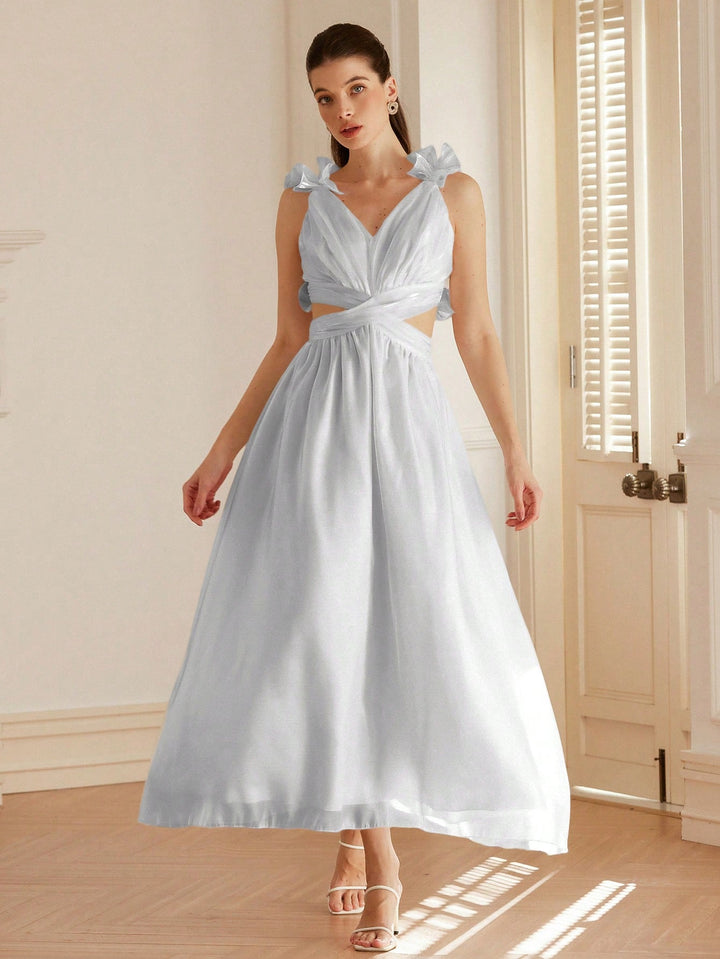 Rochie maxi SHEIN, albastru