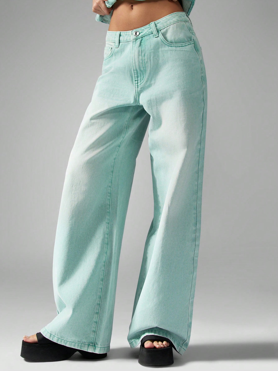 Jeans SHEIN, verde