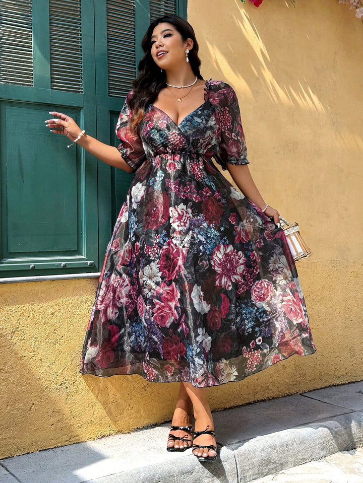 Rochie SHEIN, mix culori