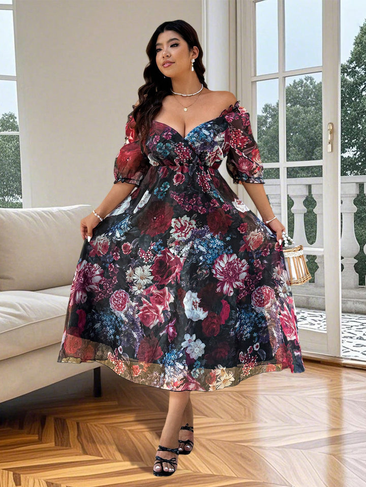 Rochie SHEIN, mix culori