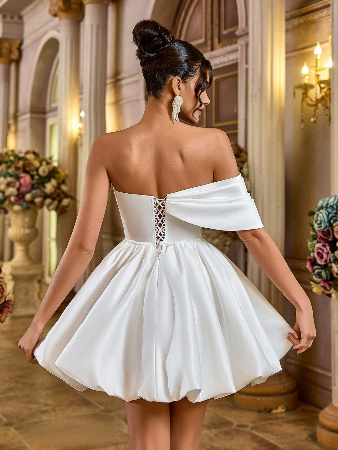 Rochie SHEIN, alb