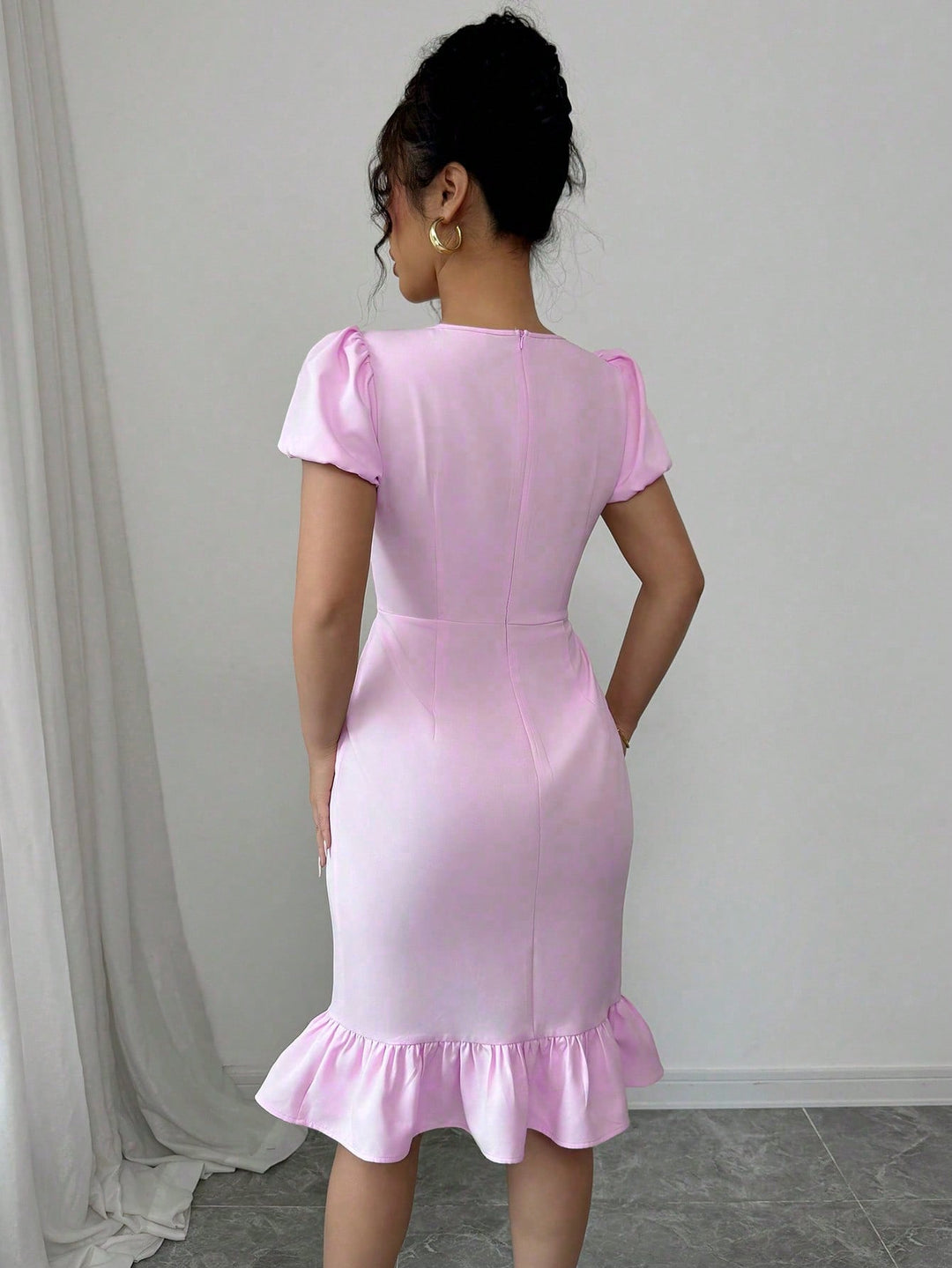 Rochie midi SHEIN, mov