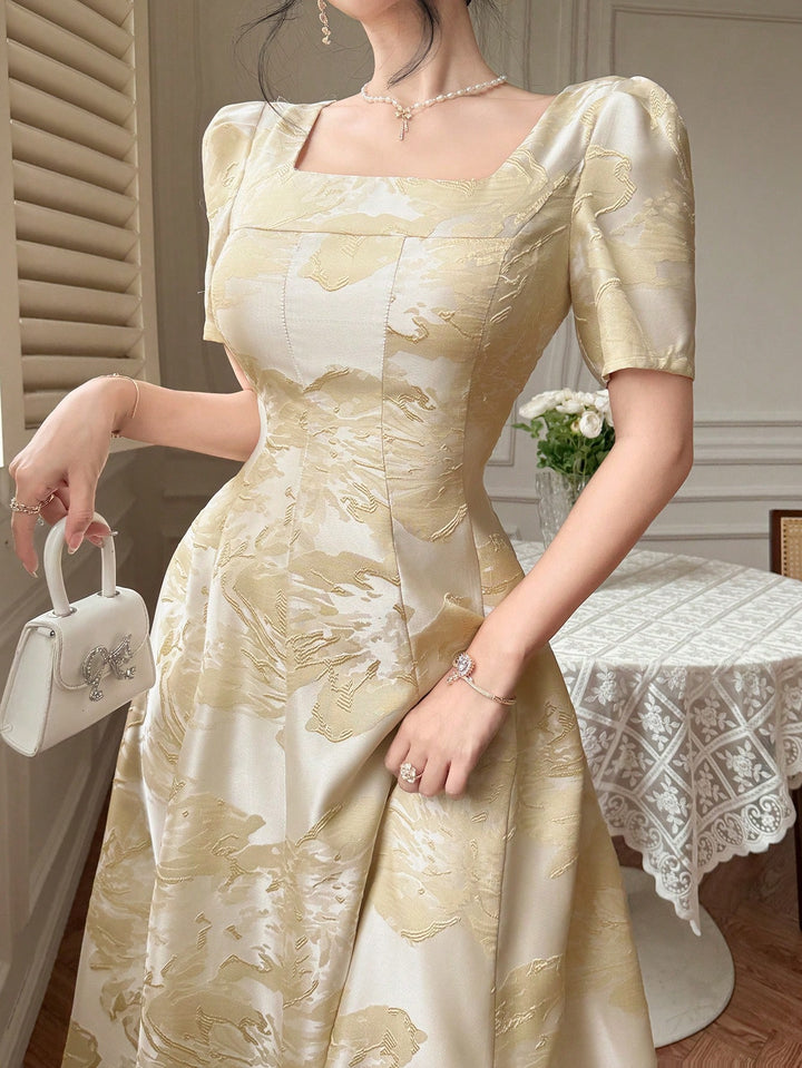 Rochie maxi SHEIN, kaki
