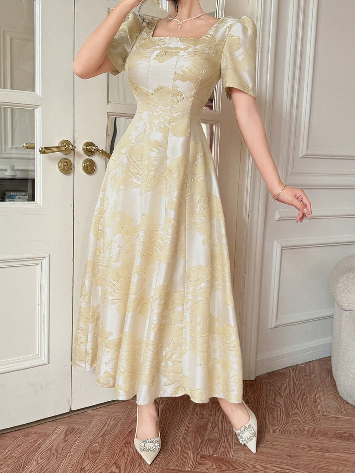 Rochie maxi SHEIN, kaki