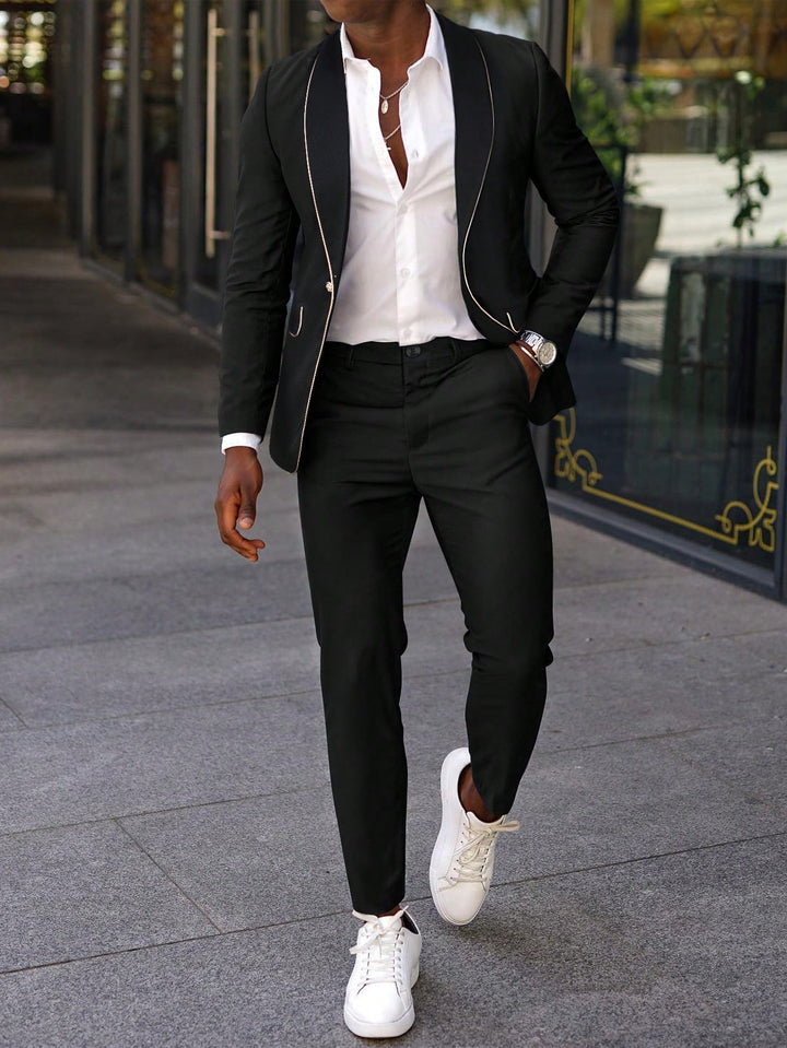 Costum SHEIN, negru