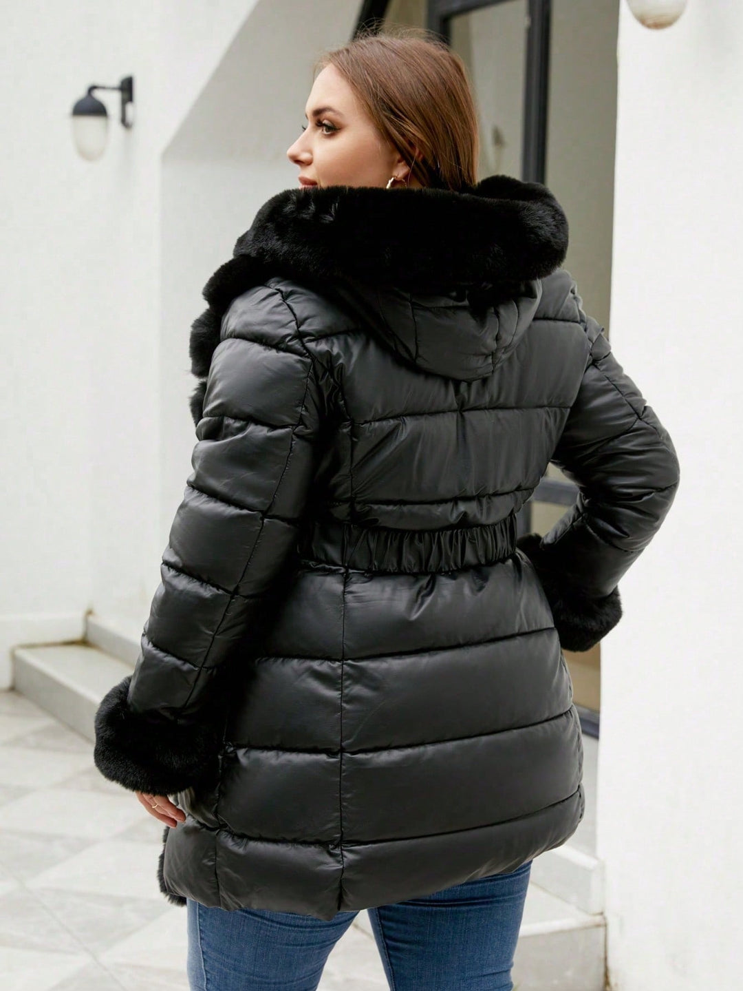 Palton SHEIN, negru