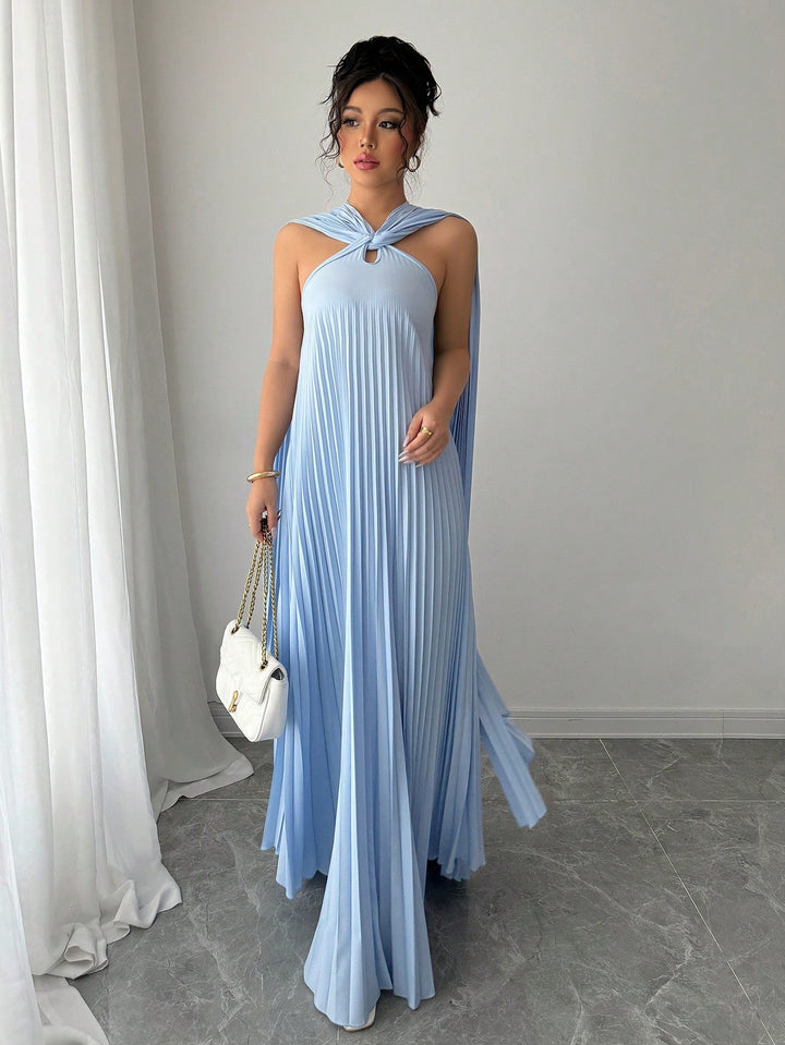 Rochie maxi SHEIN, albastru