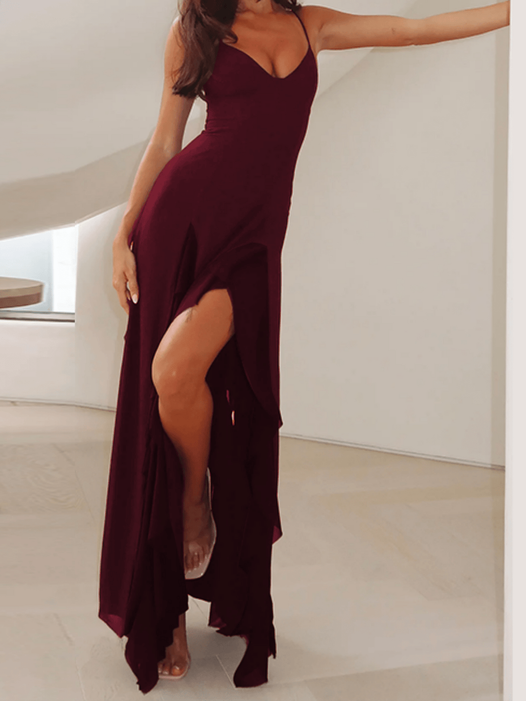 Rochie SHEIN, vișiniu