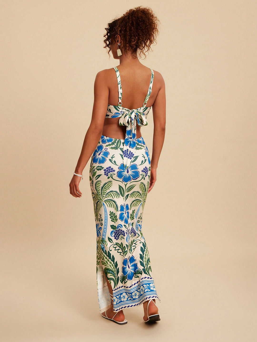 Rochie maxi SHEIN, mix culori