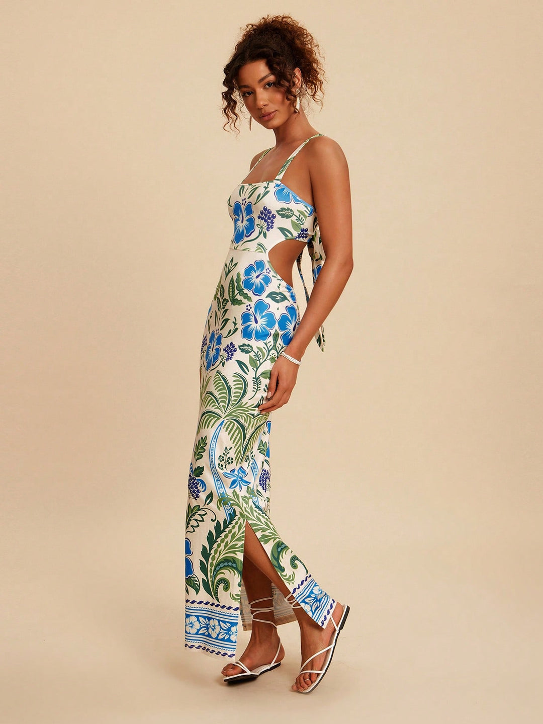 Rochie maxi SHEIN, mix culori