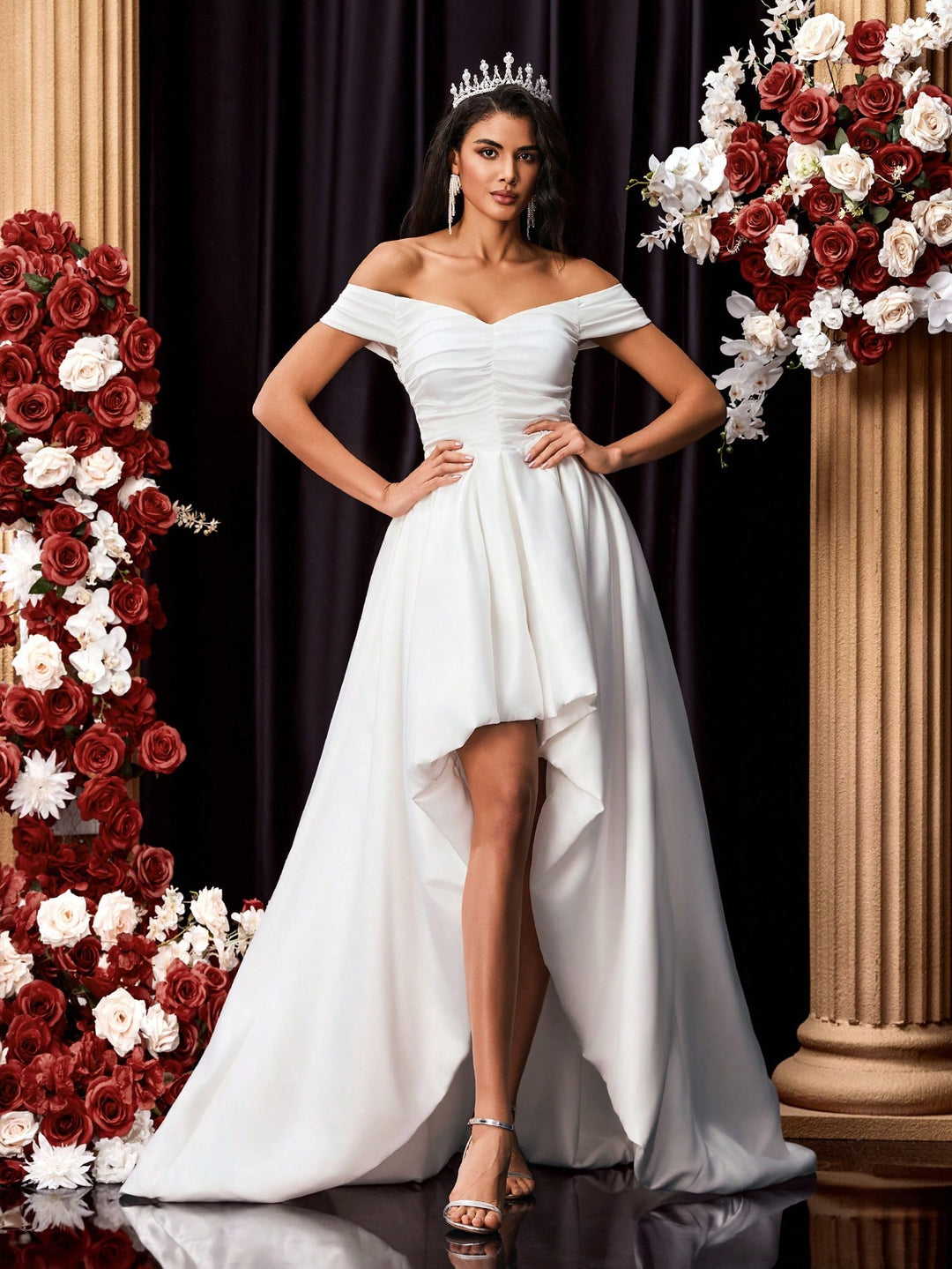 Rochie de mireasă SHEIN, alb