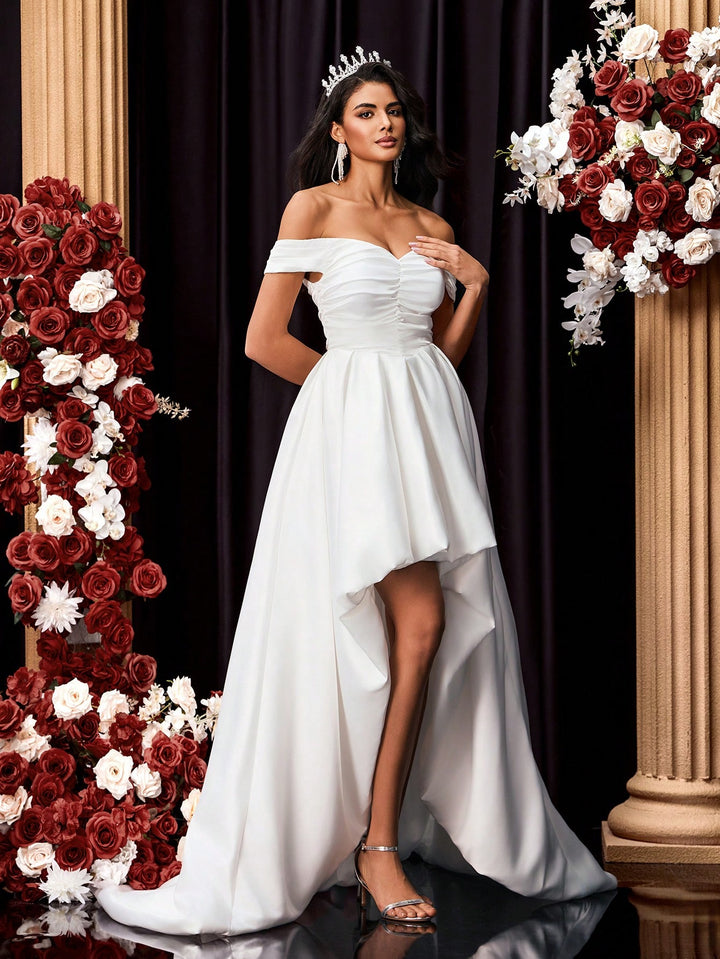Rochie de mireasă SHEIN, alb