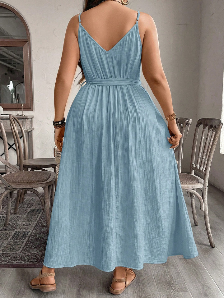 Rochie maxi SHEIN, albastru
