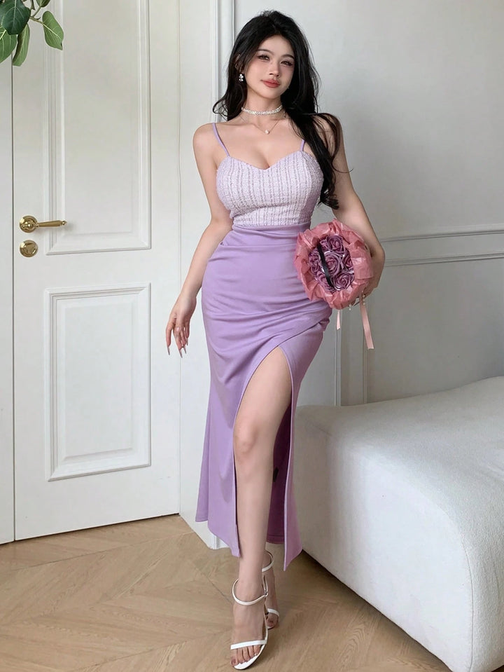 Rochie midi SHEIN, mov