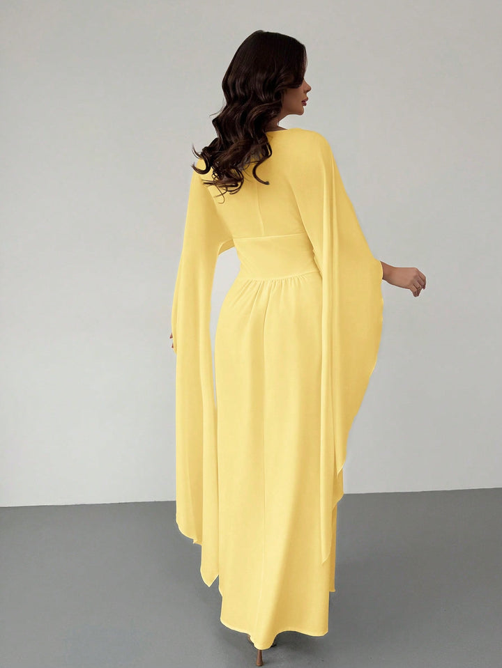 Rochie maxi SHEIN, galben