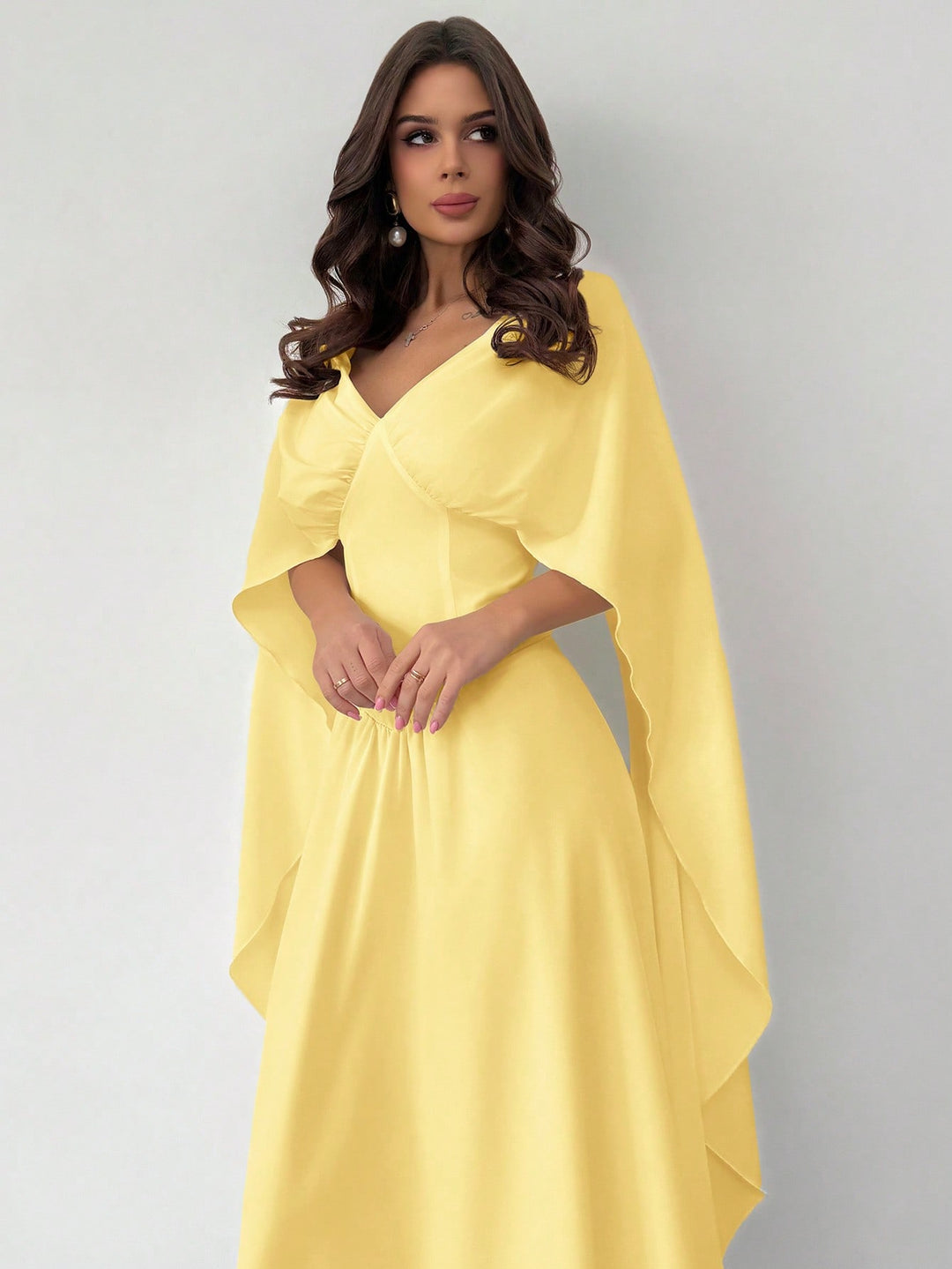 Rochie maxi SHEIN, galben