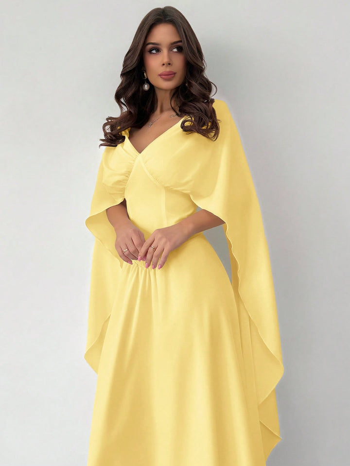 Rochie maxi SHEIN, galben