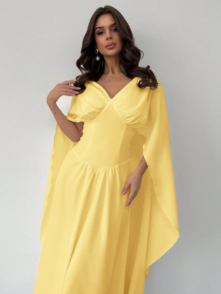 Rochie maxi SHEIN, galben