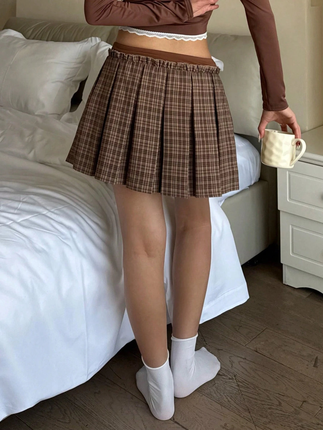 Fustă mini SHEIN, mix culori