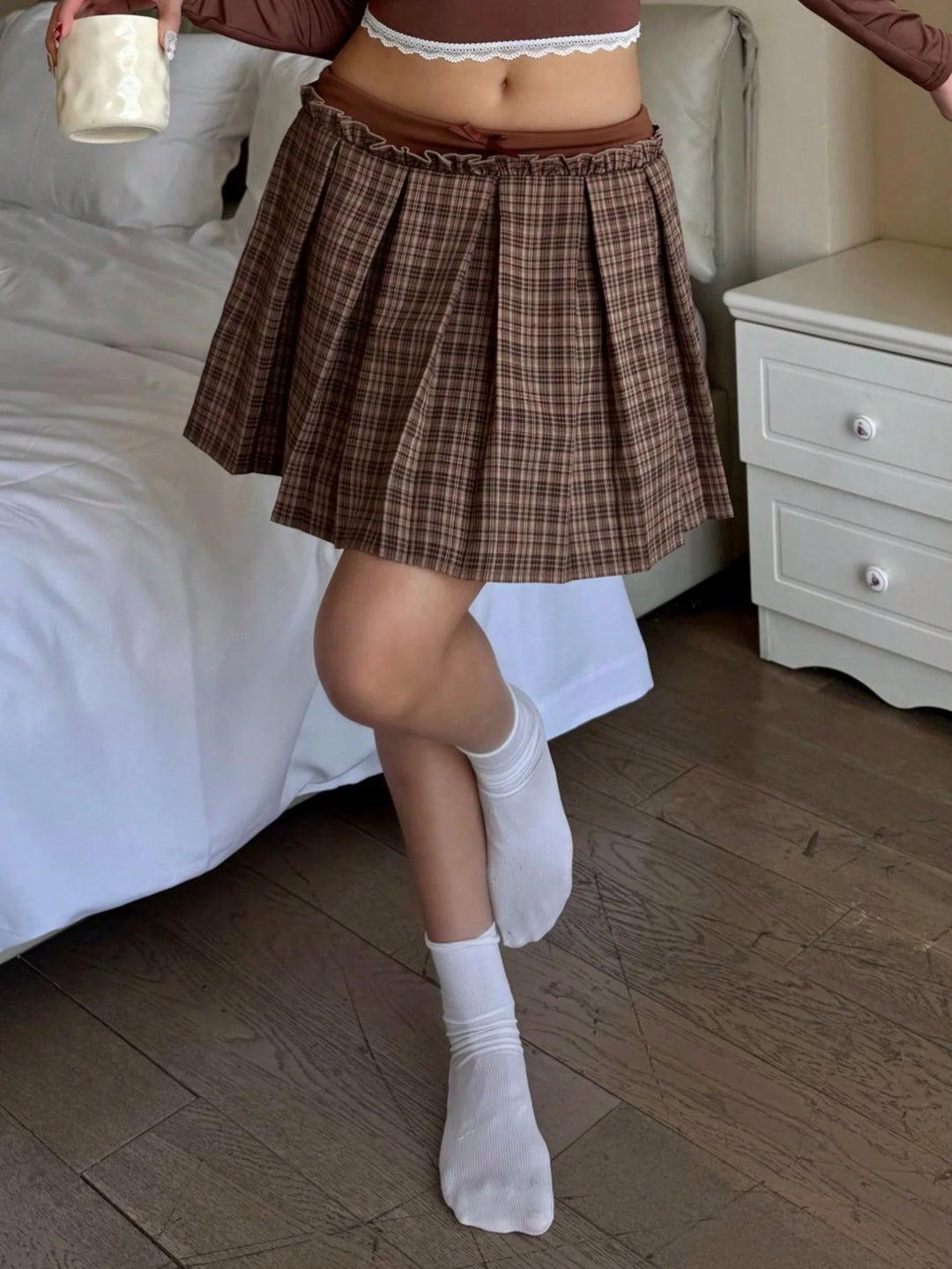 Fustă mini SHEIN, mix culori