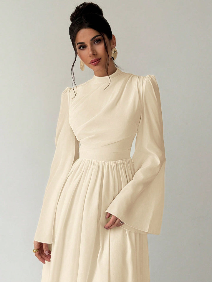 Rochie maxi SHEIN, bej
