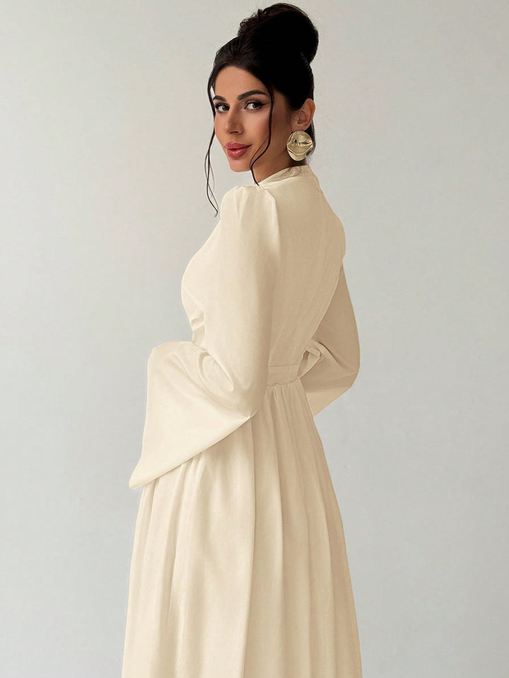Rochie maxi SHEIN, bej