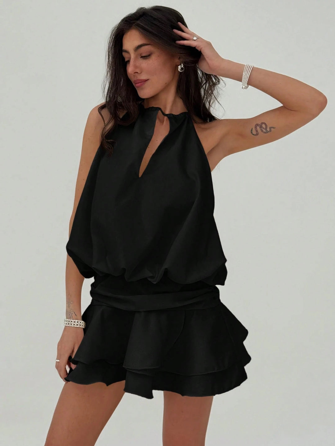 Rochie mini SHEIN, negru