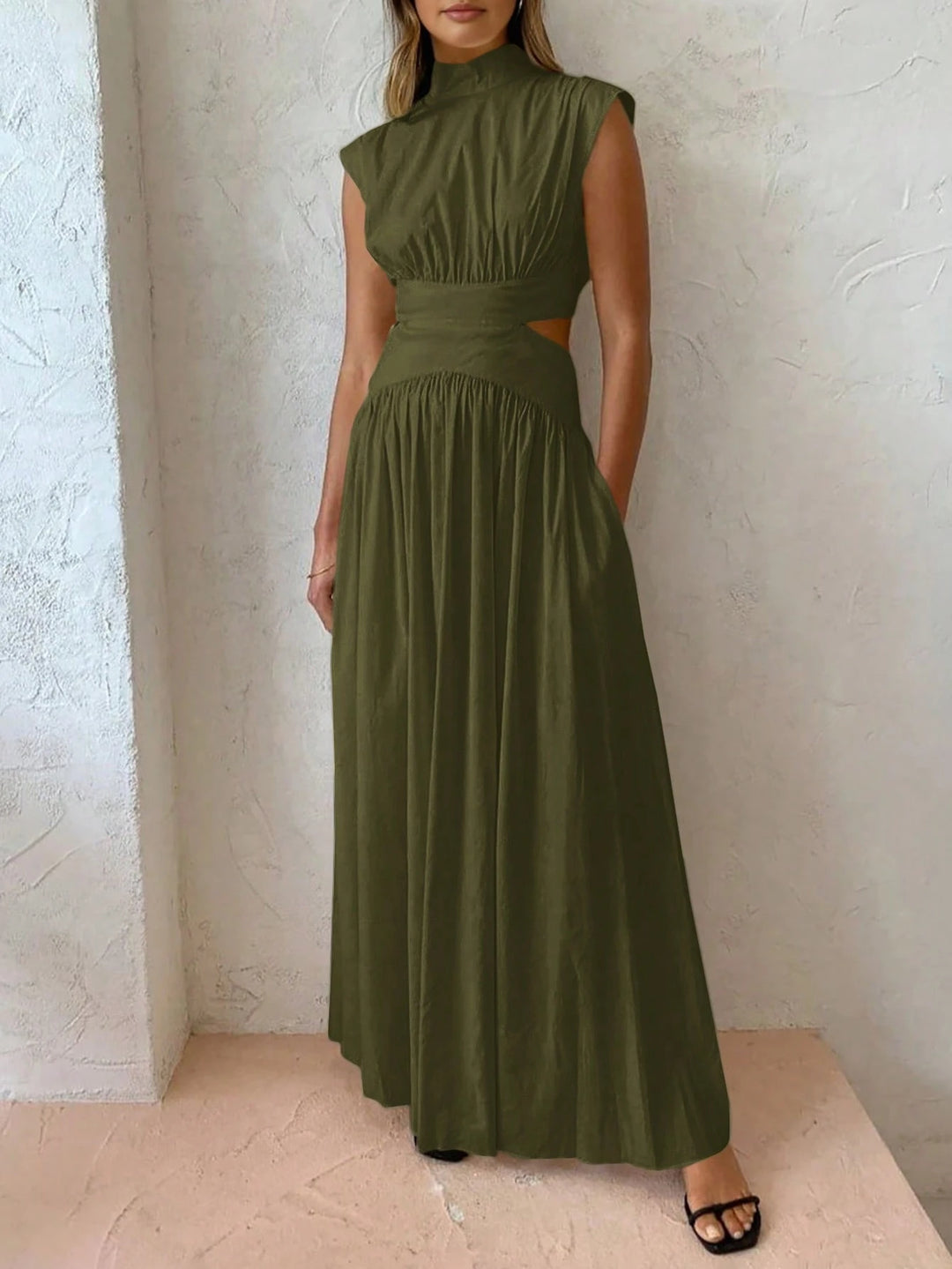 SHEIN maxi ruha, zöld