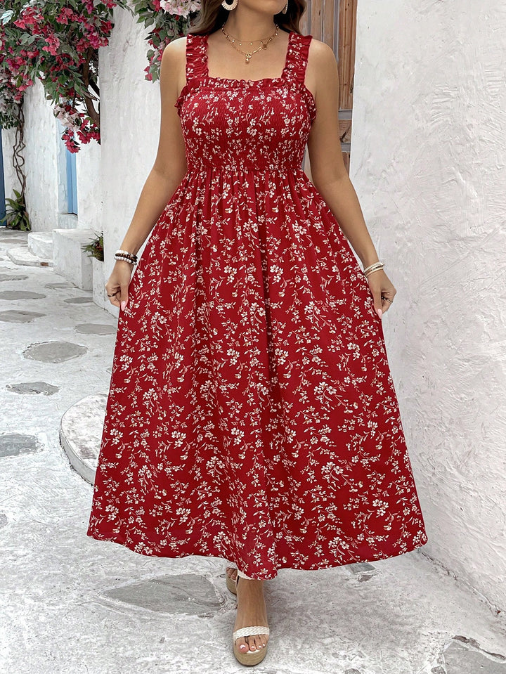 Rochie maxi SHEIN, roșu