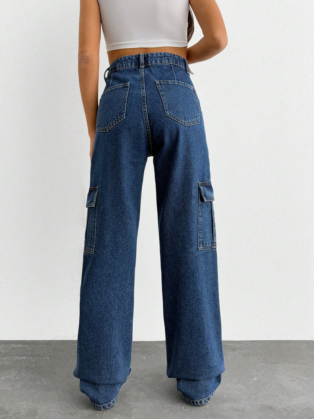 Jeans SHEIN, albastru