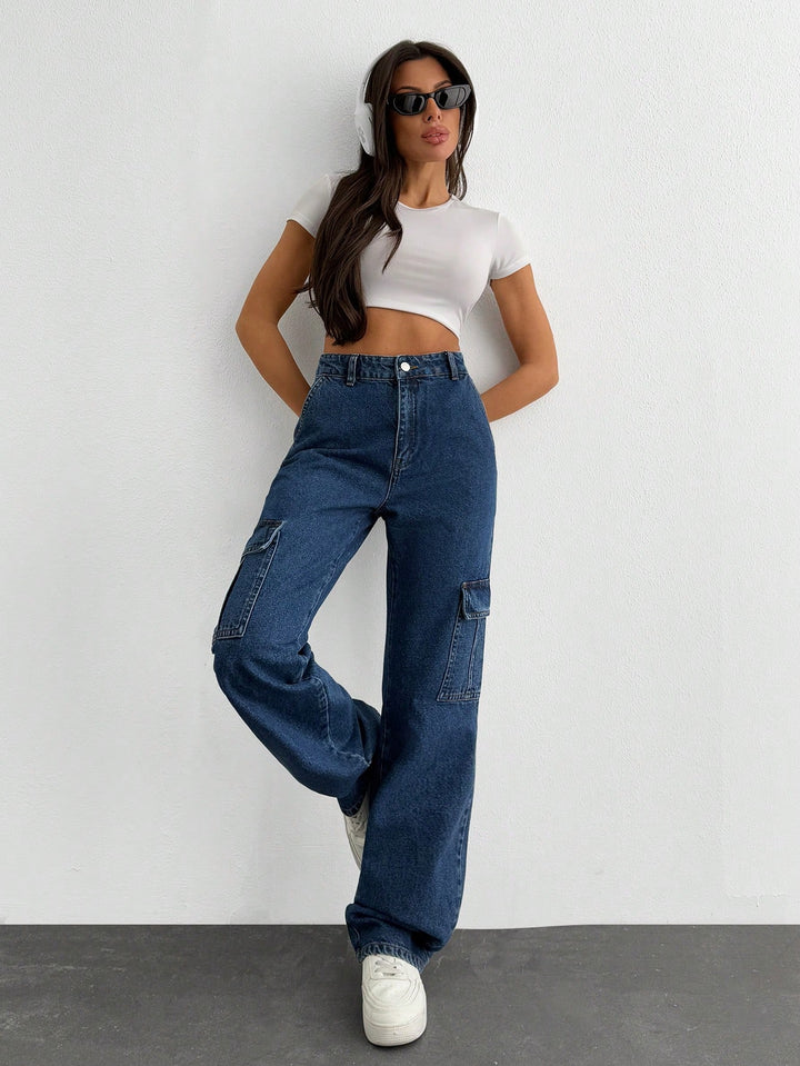 Jeans SHEIN, albastru