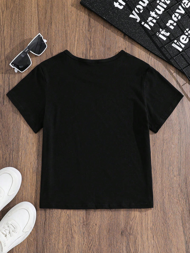 Tricou SHEIN, negru