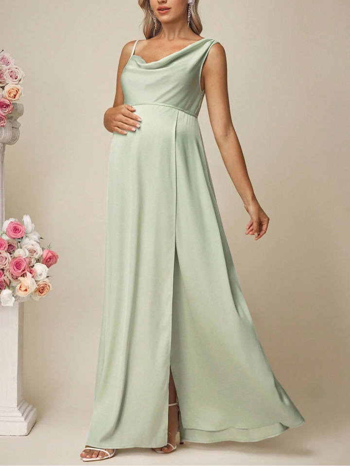 Rochie maxi Shein, verde