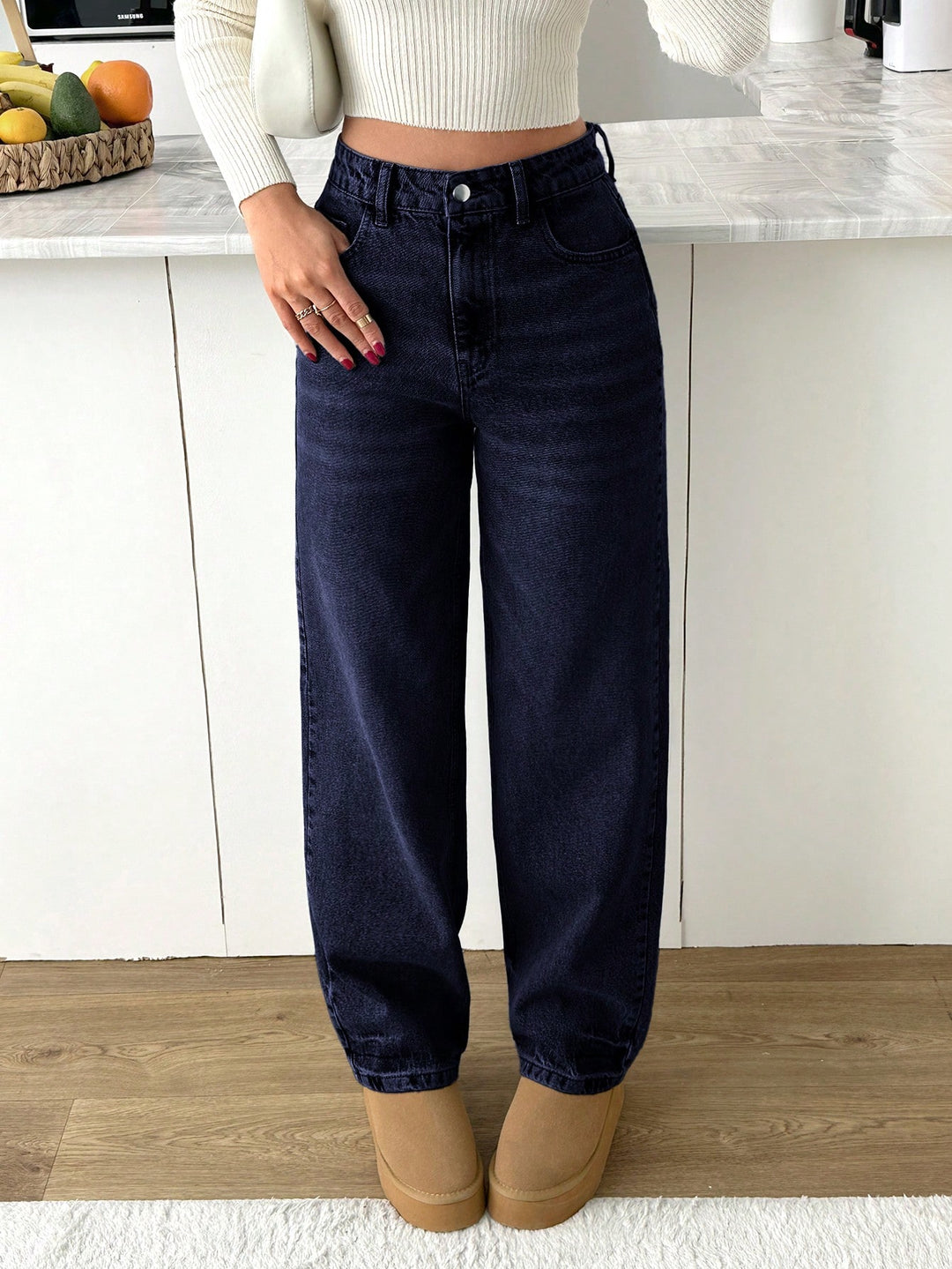 Jeans SHEIN, albastru