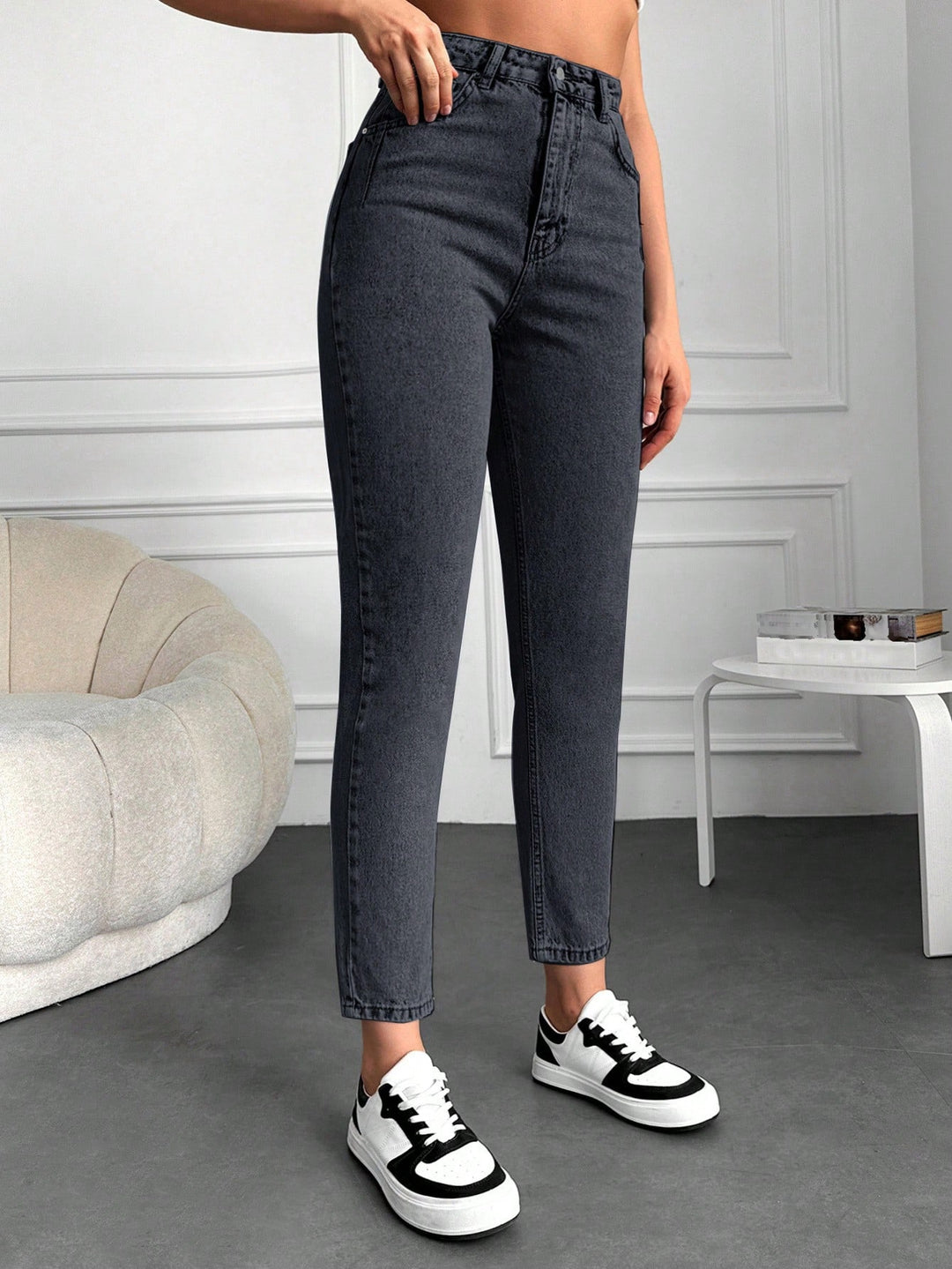 Jeans SHEIN, negru