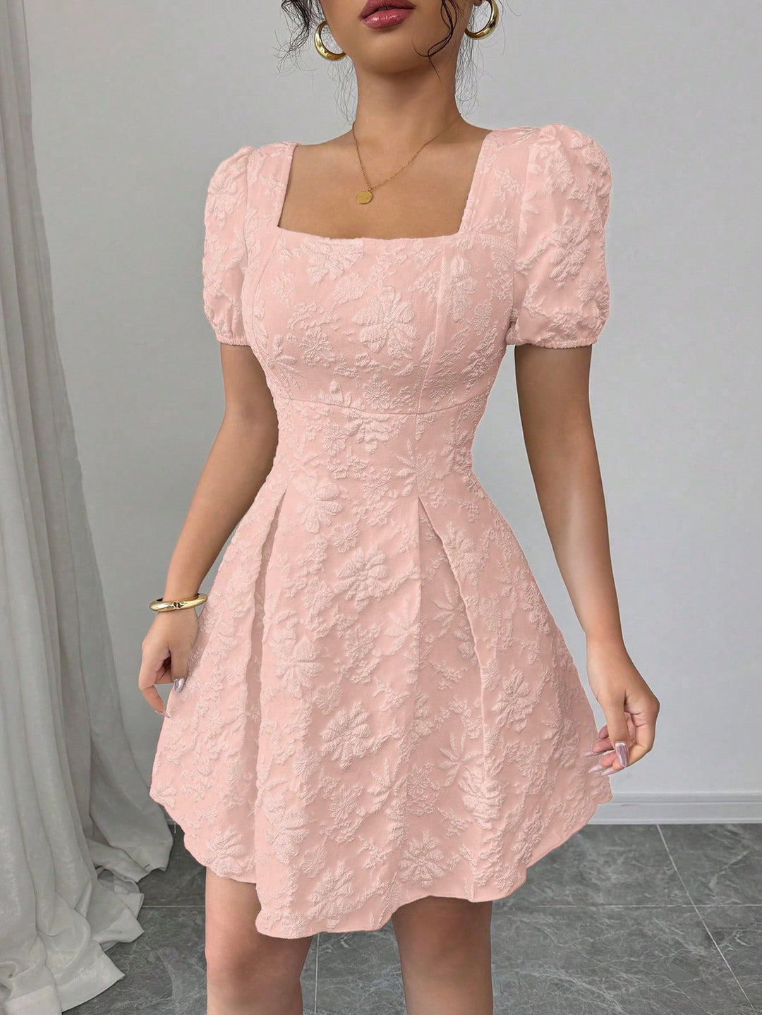 Rochie mini SHEIN, roz