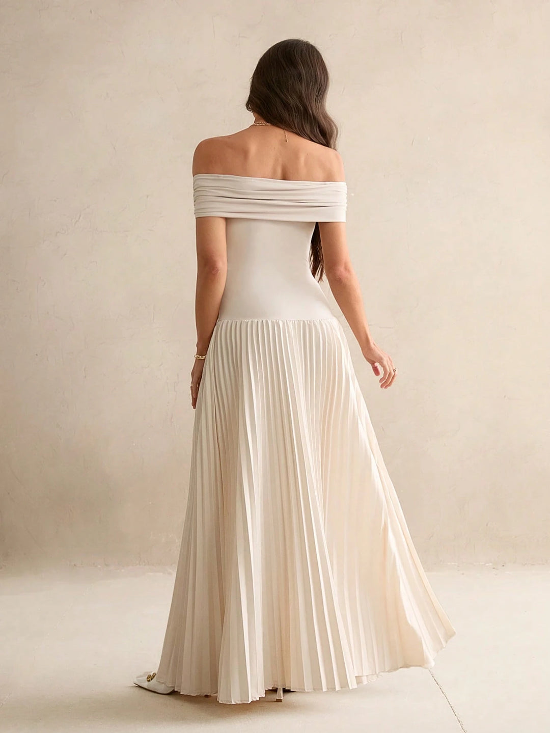 Shein bézs maxiruha