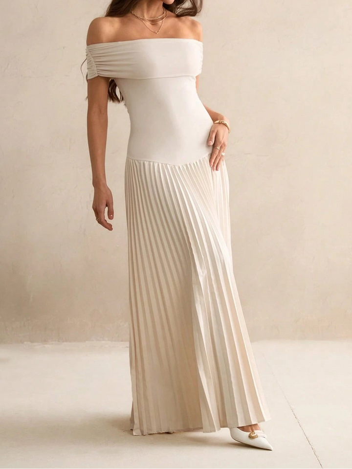 Shein bézs maxiruha