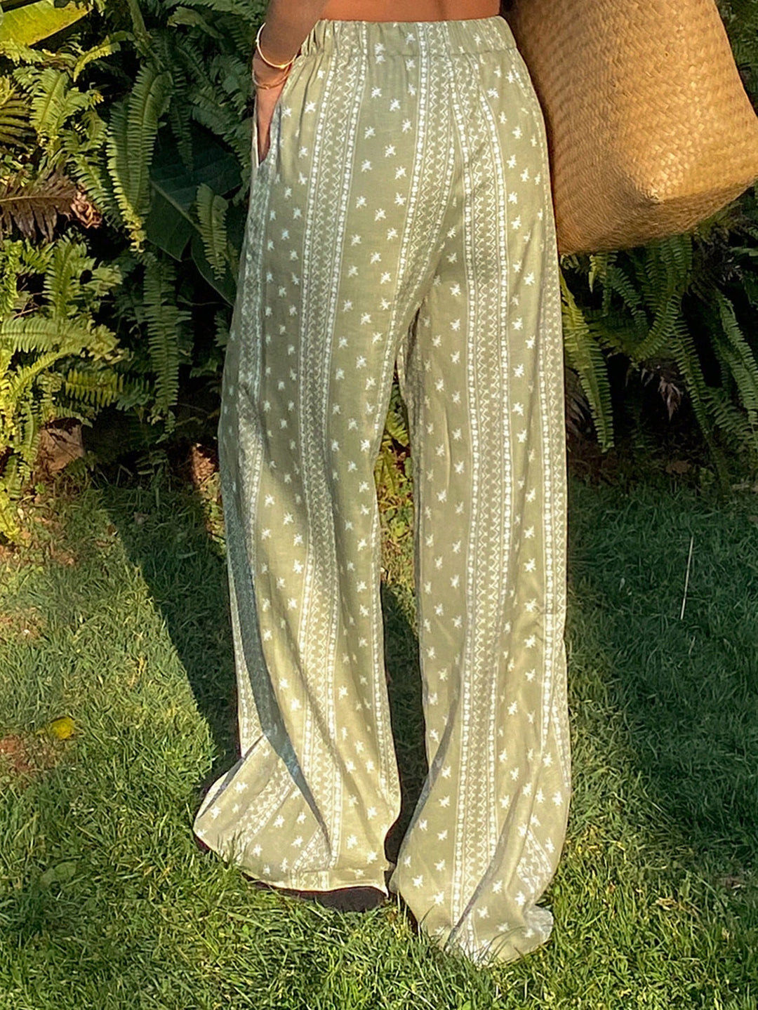Pantaloni SHEIN, verde