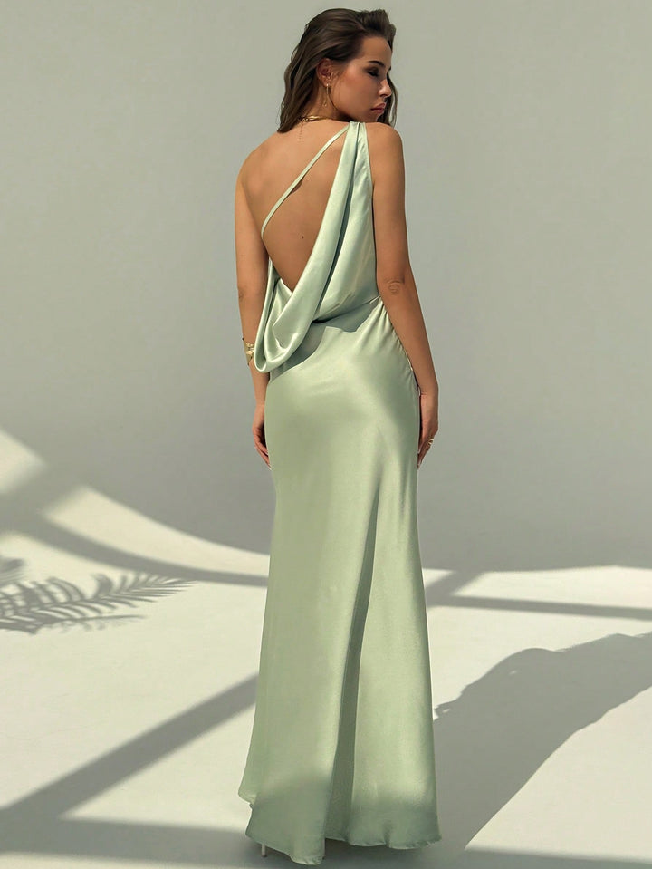 Rochie maxi SHEIN, verde