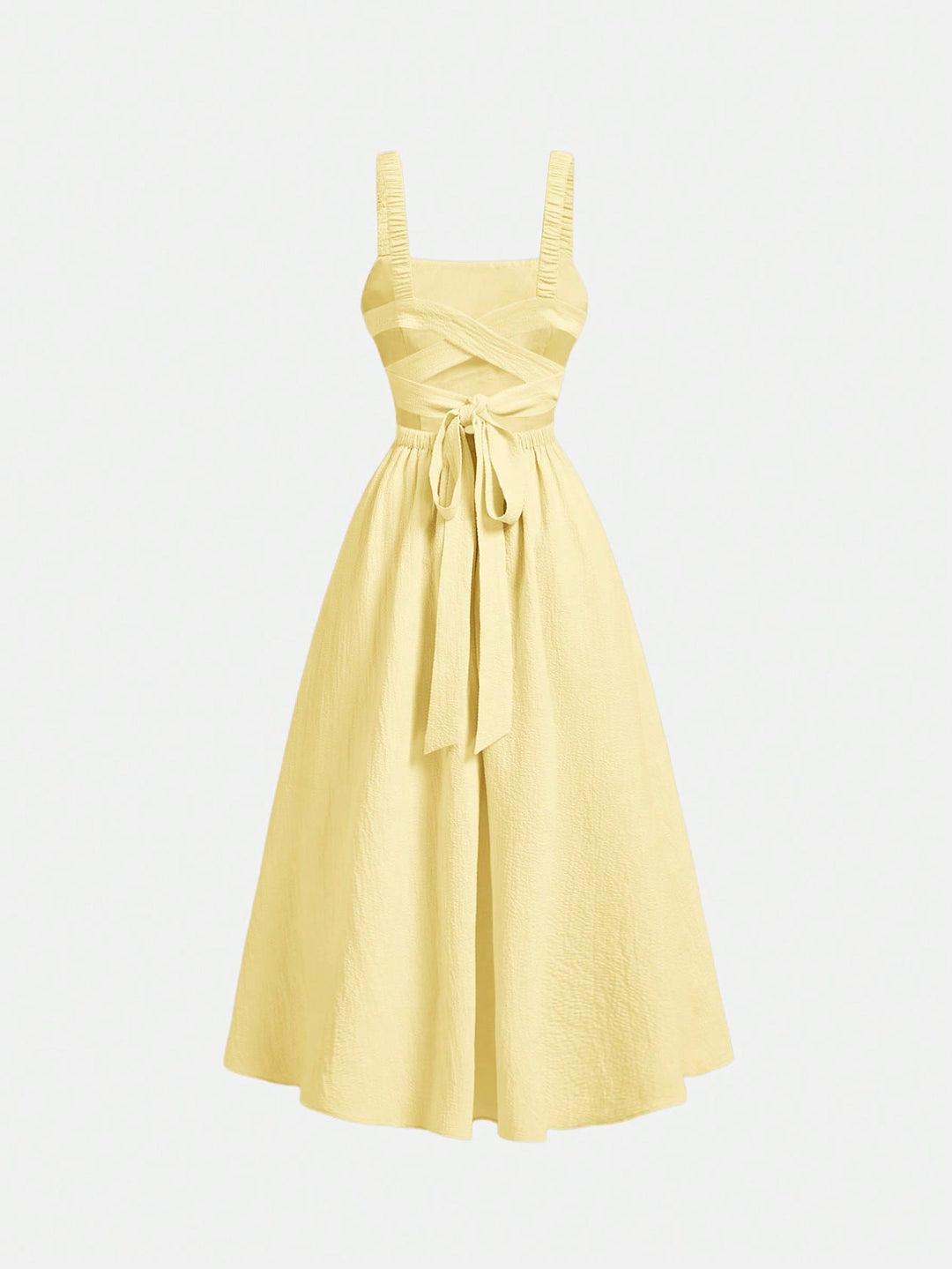 Rochie maxi SHEIN, galben