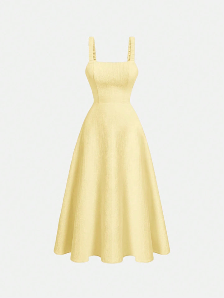 Rochie maxi SHEIN, galben