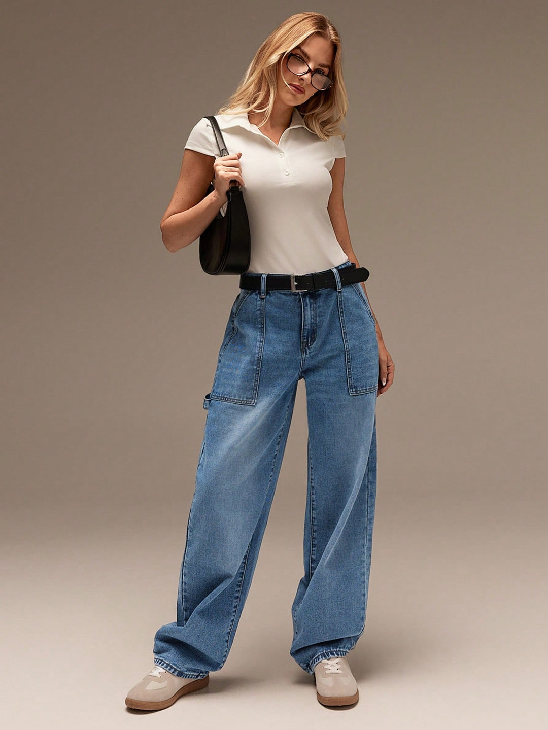 Jeans SHEIN, albastru