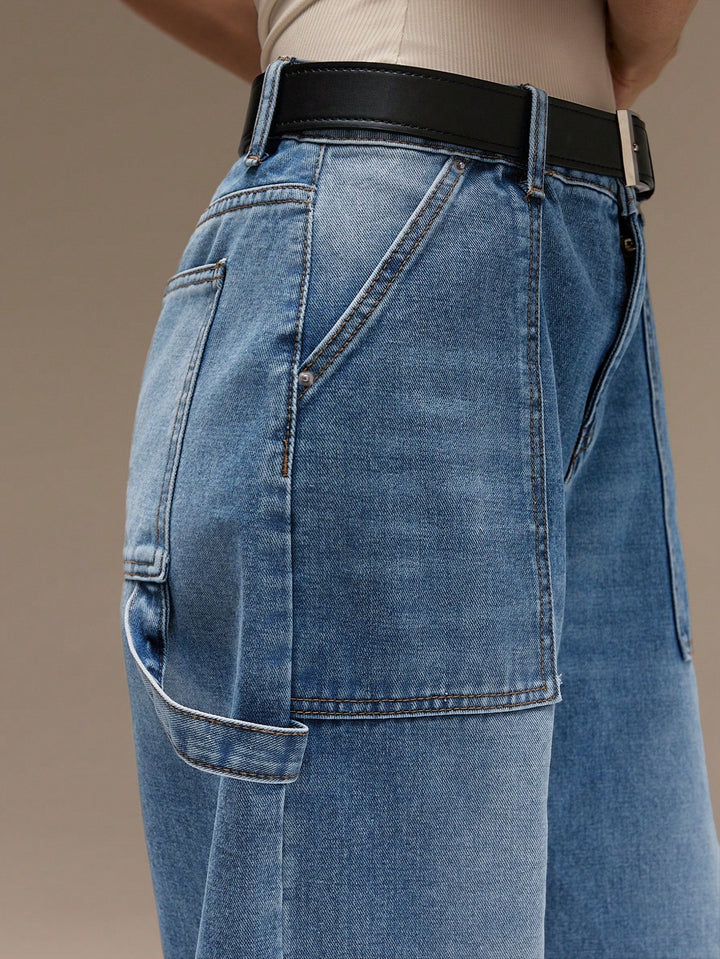 Jeans SHEIN, albastru