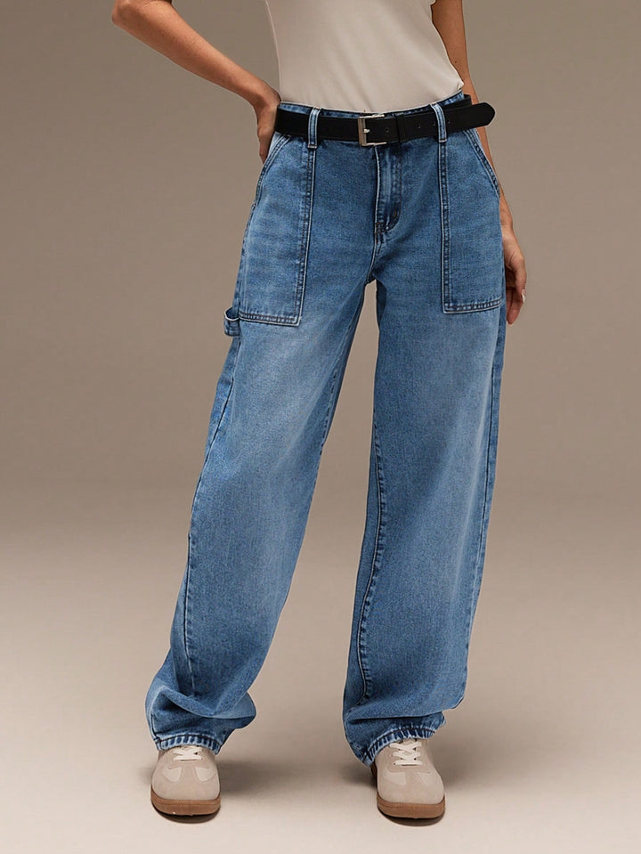 Jeans SHEIN, albastru