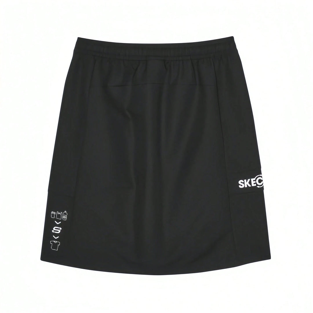 Fustă mini SKECHERS, negru
