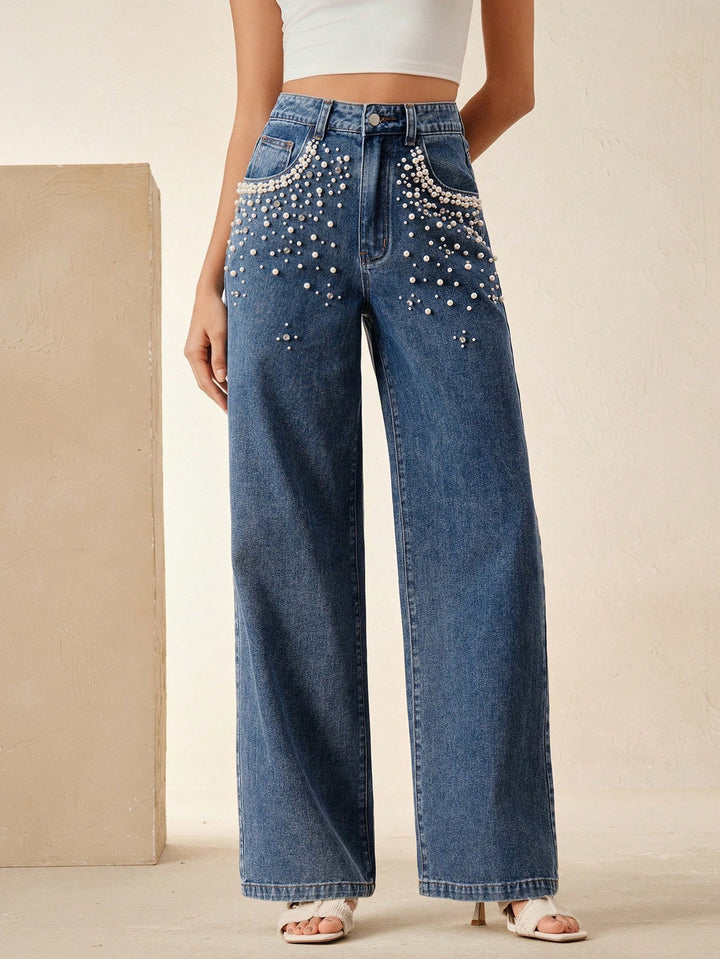 Jeans SHEIN, albastru
