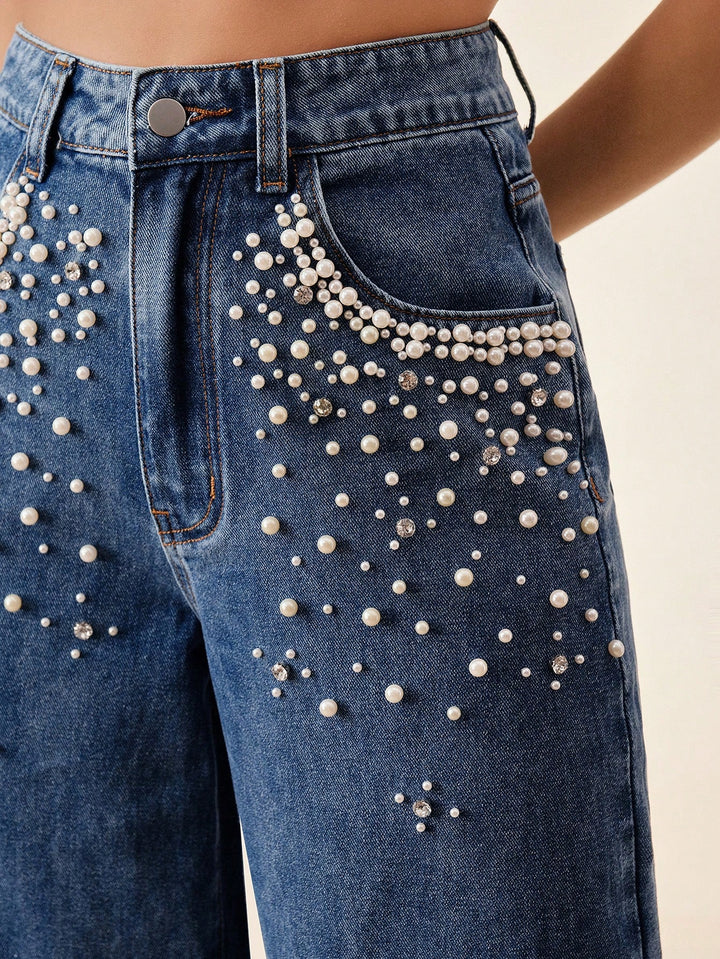 Jeans SHEIN, albastru
