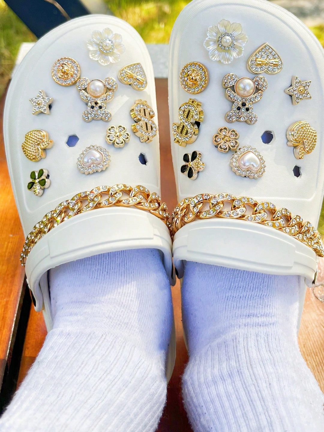 SHEIN arany színű DIY dekoráció