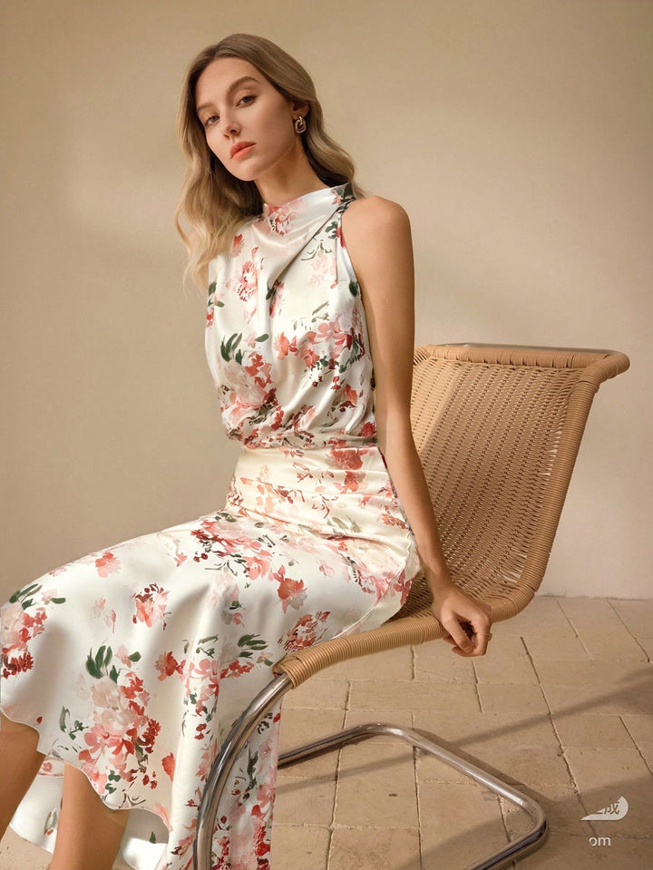 Rochie maxi SHEIN, mix culori